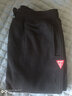 优崛（YOUJUE）街头风纯棉束脚休闲裤男士运动束脚裤修身螺纹休闲长裤子潮牌黑色 黑色 加绒 3XL 实拍图