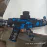盼悦电动M416男孩8-12岁aug玩具枪突击步枪水发珠软弹枪高射速手枪 雾霾蓝色【30000弹】彩盒装 3-6-8-10-12岁儿童生日礼物 实拍图