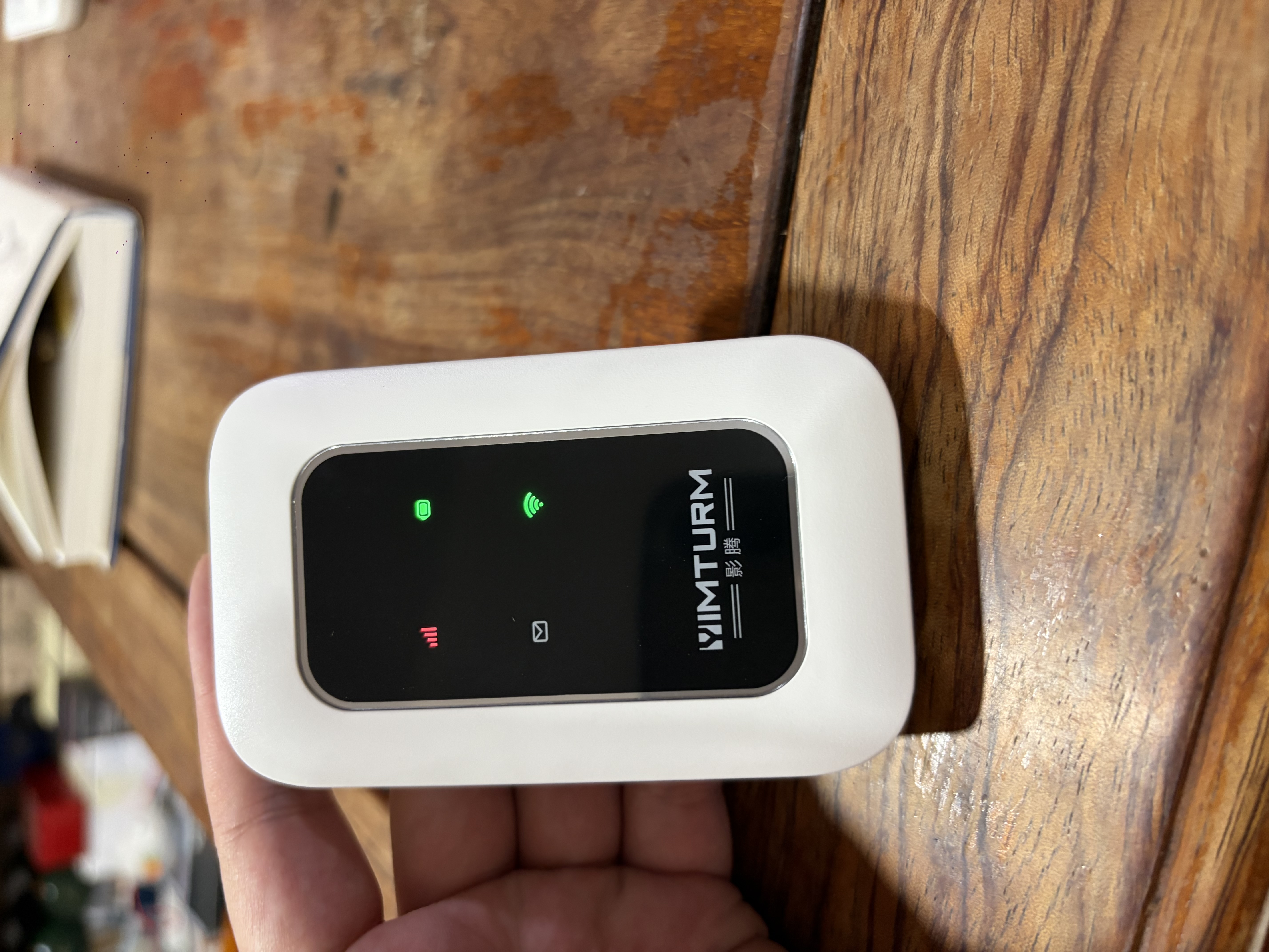 影腾随身wifi多网全国通用无线wi-fi6免插卡无限制大流量卡便携式网卡高速网络可上飞机高铁2026款5GHF 【多网通3000毫安充电款+白色】超长续航 实拍图