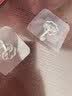 无痕强力粘钩厨房厨卫配件浴室免打孔挂钩透明挂钩创意 无痕透明挂钩*2 实拍图