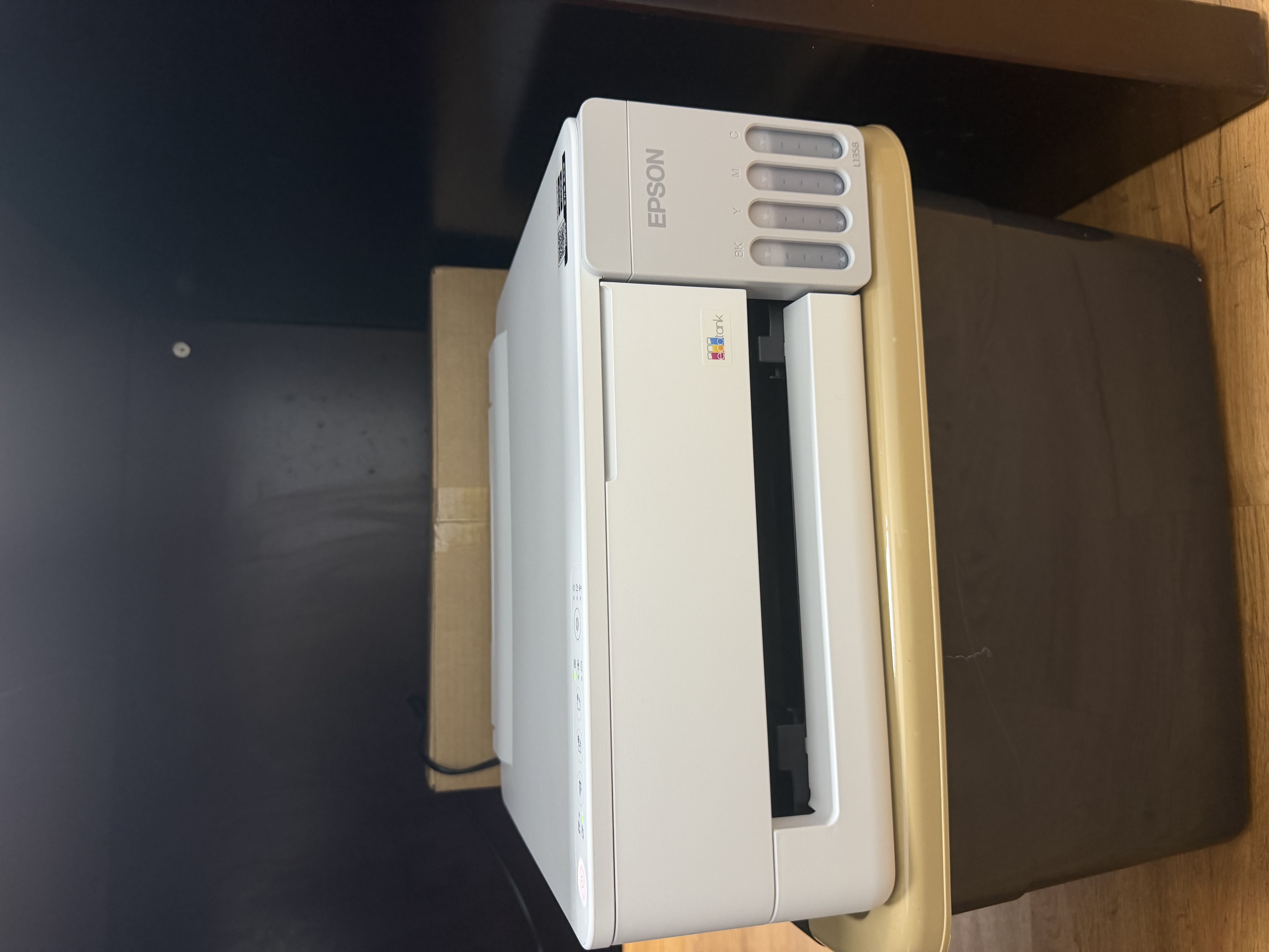 爱普生（EPSON）【6代新品】L1358 墨仓式A4彩色无线单功能家用打印机 家用/办公 AI学习打印机（微信/远程打印） 实拍图