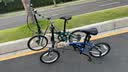 大行（DAHON）KT610 蓝色 折叠自行车16英寸YUKI超轻迷你便携男女式通勤单车 实拍图