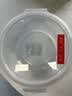乐扣乐扣（LOCK&LOCK） 格拉斯耐热玻璃保鲜盒 微波炉烤箱加热冰箱收纳带饭便当饭盒 圆形LLG861 950ml 实拍图