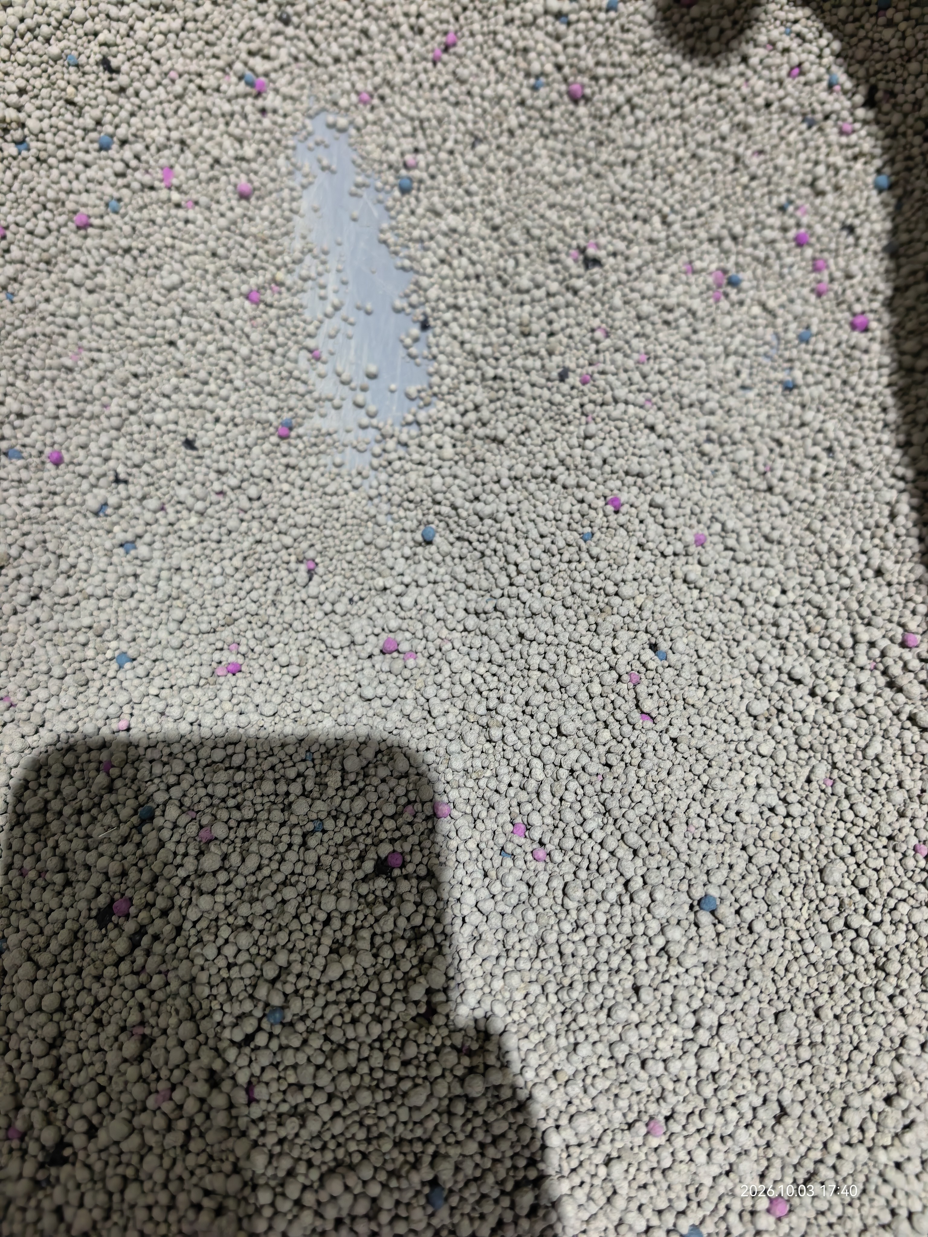 沃趣 猫砂膨润土20斤强效除臭低粉尘易结团青柠大包装小颗粒遇水释香 实拍图