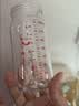 爱得利（evorie）婴儿奶瓶 宽口径带手柄重力球Tritan奶瓶240ml 灰(6个月+) 实拍图