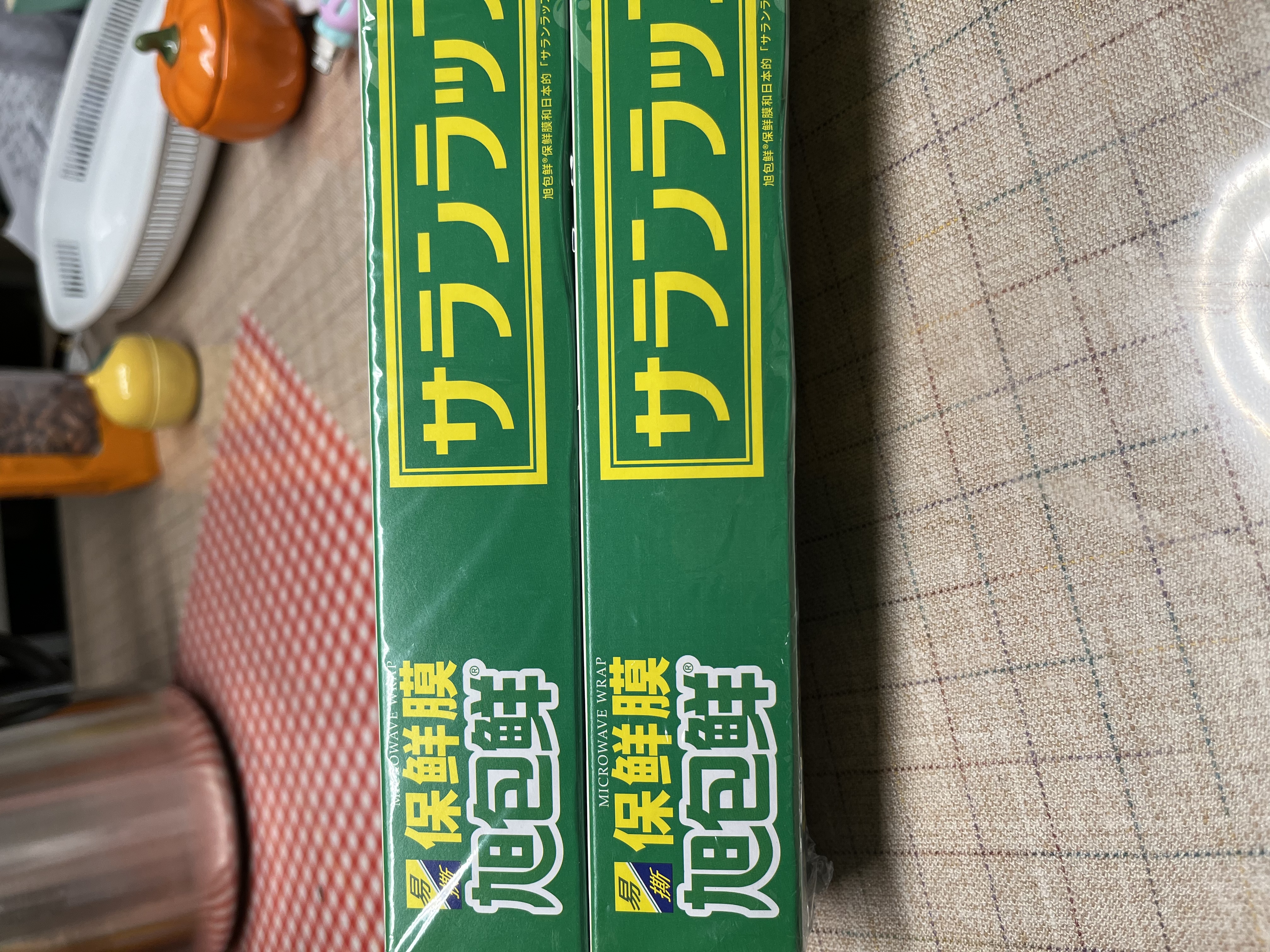 旭包鲜日本原装进口耐高温易撕PVDC家用保鲜膜30cm*20m*2连包微波炉适用 实拍图