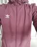 adidas经典通勤百搭休闲运动连帽夹克早秋外套男女阿迪达斯三叶草   暗红   S 实拍图