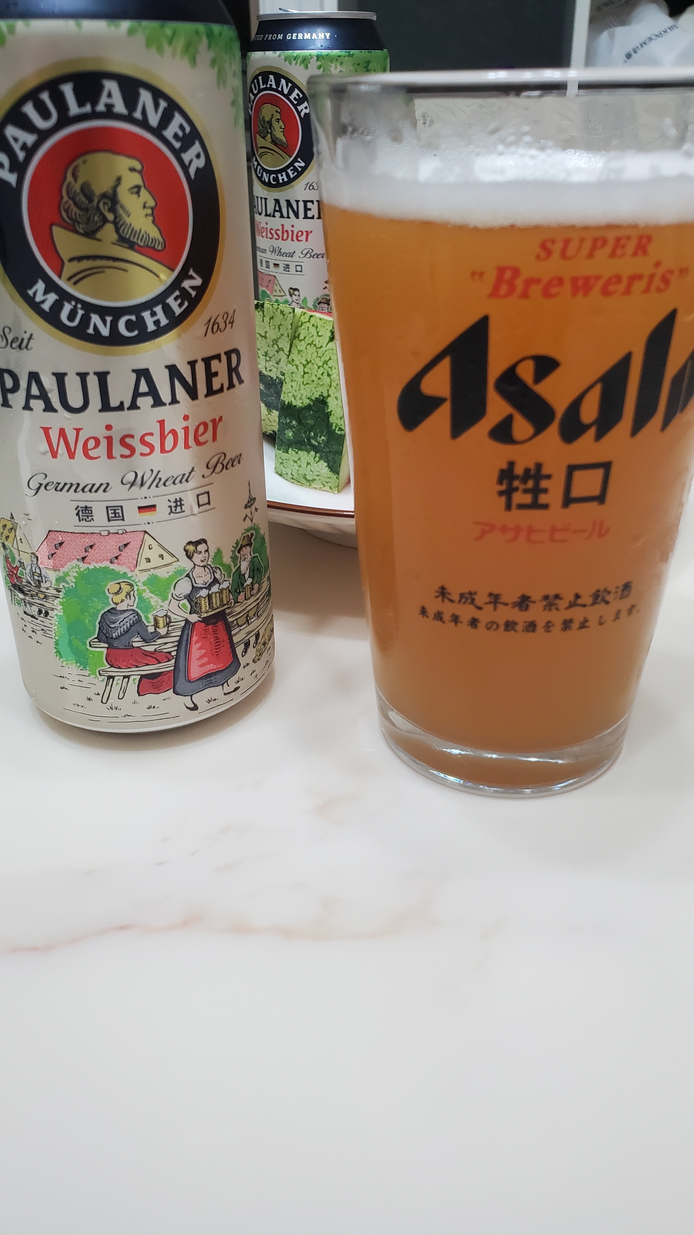 福佳白啤酒500ml*12罐整箱金奖小麦精酿百威集团京东自营国庆出行 实拍图