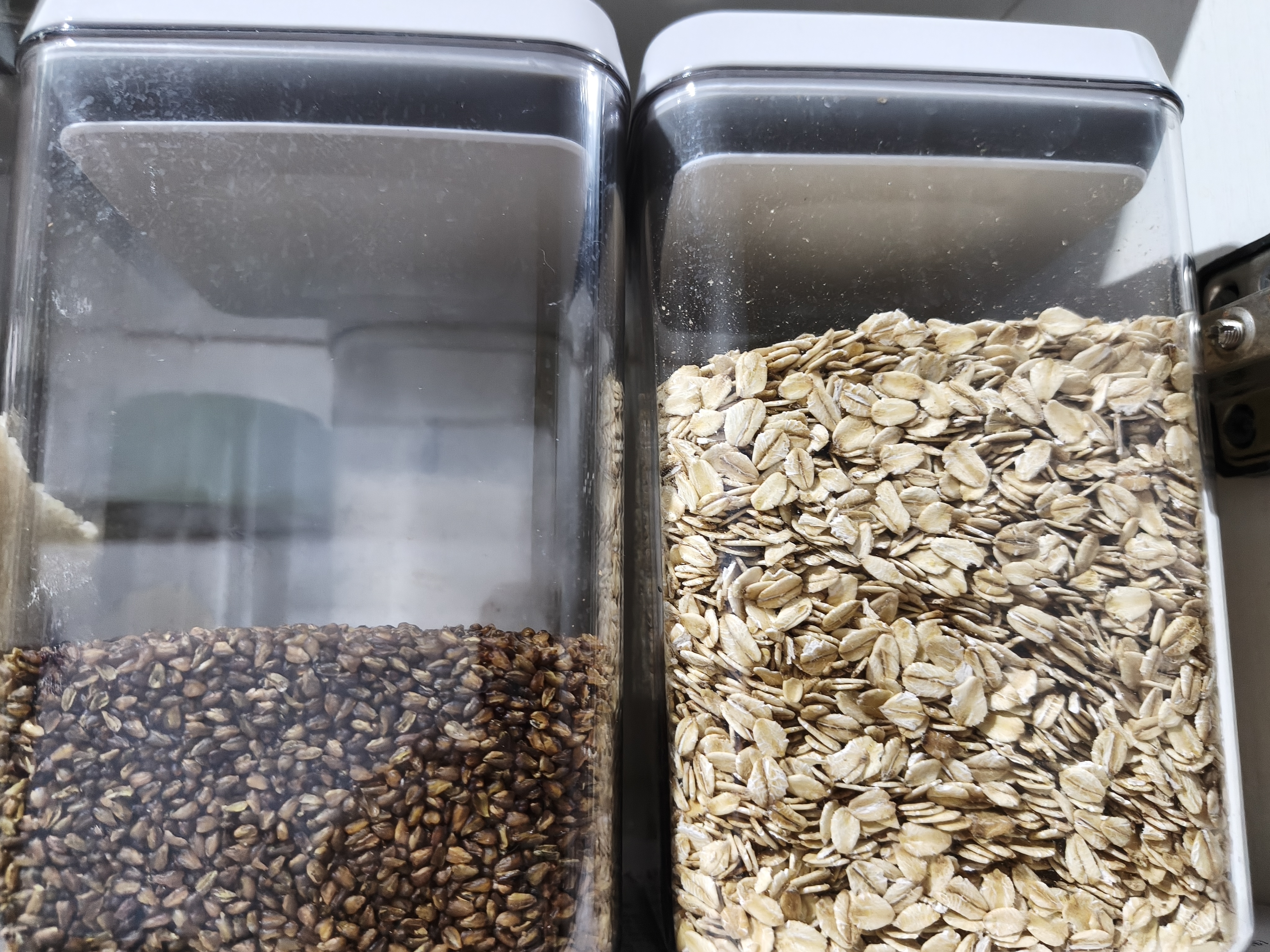 佳帮手按压式密封罐食品级厨房五谷杂粮收纳盒零食干货防潮储物罐1L 实拍图