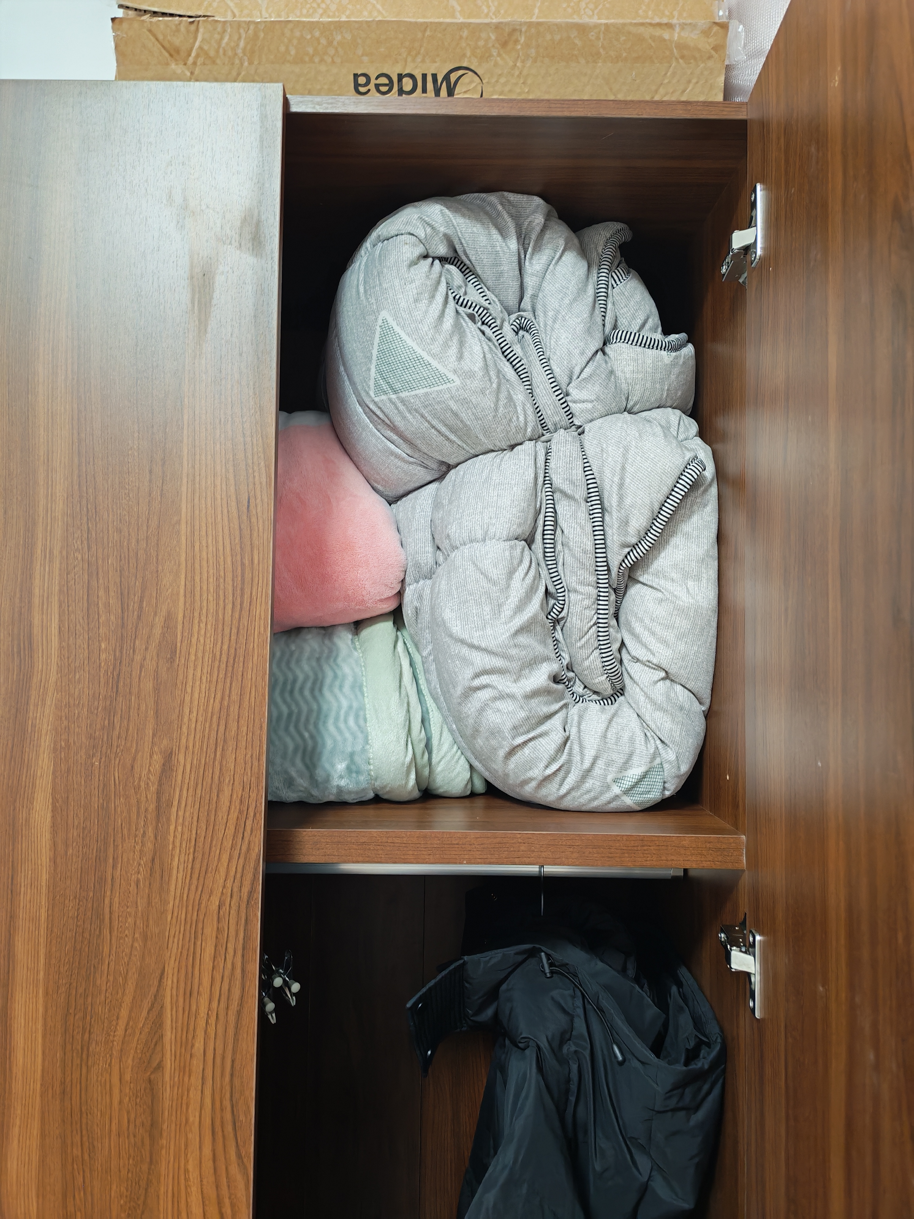 全友家居 成品衣柜新中式卧室家具家用衣橱衣服储物收纳柜简约挂衣柜 实拍图