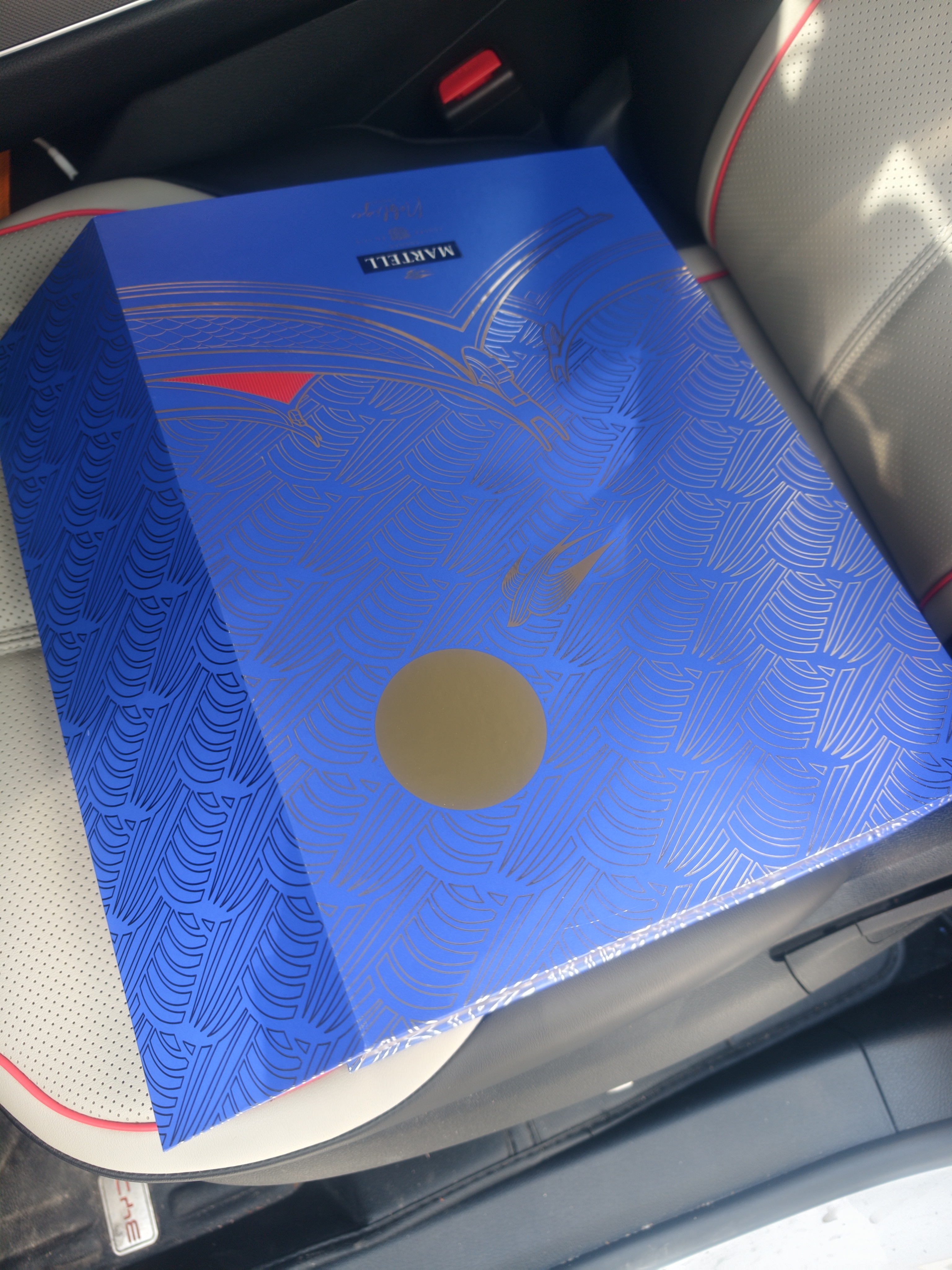 马爹利（Martell）洋酒 名士干邑白兰地 750ml*2 中秋礼盒 实拍图