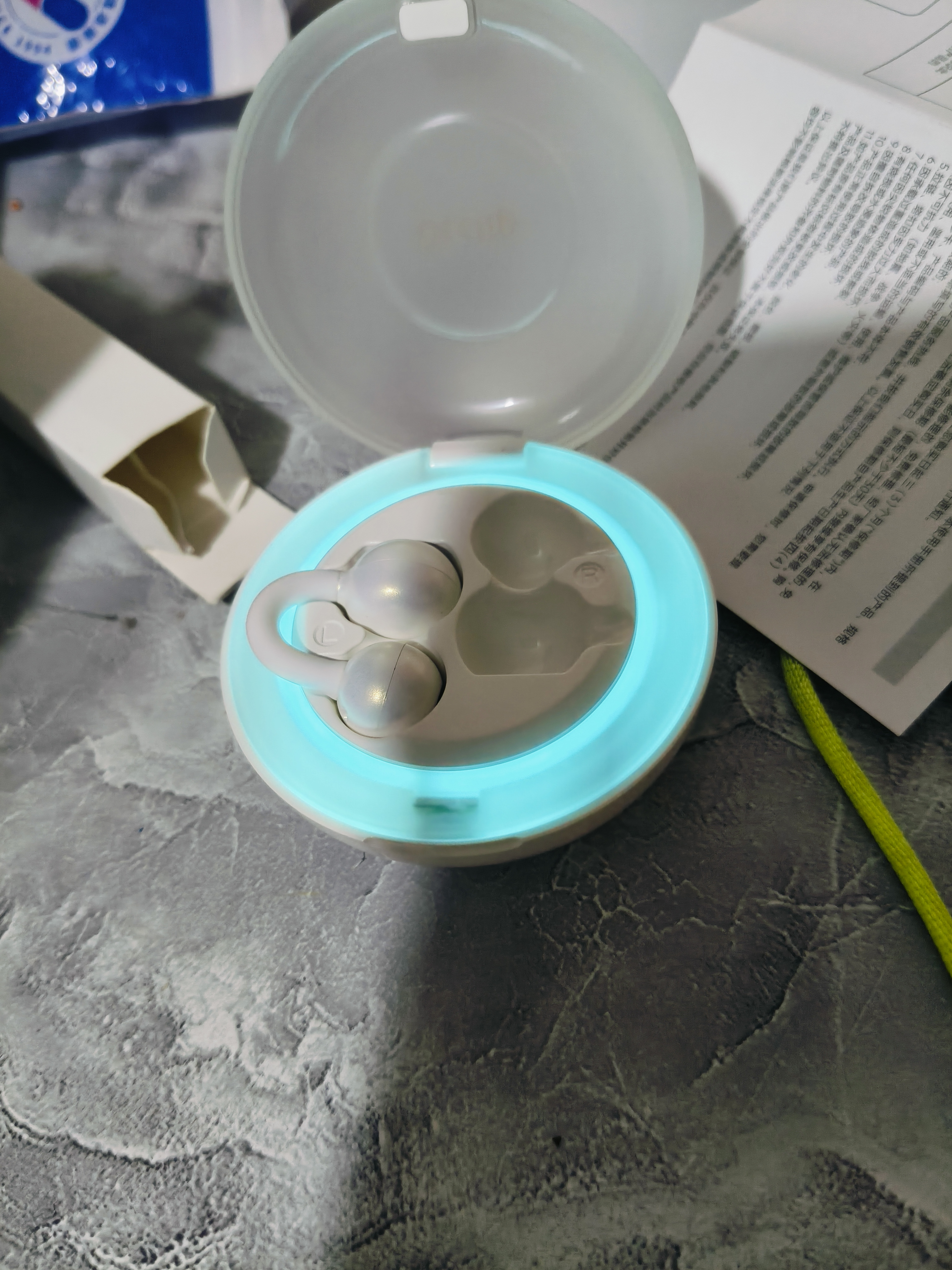 88拉蓝牙耳机耳夹式无线开放式不入耳骨传导概念DL3运动跑步通话降噪2026最新款超长续航 月霜白【首创·远超千元音质】 云感佩戴丨超舒适丨新升级防误触 实拍图