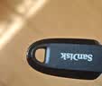 Sandisk闪迪64GB USB3.2 U盘 CZ550黑色 读速100MB/s 安全加密 数据恢复 学习办公电脑车载 高速大容量优盘 实拍图