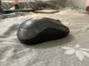 罗技（Logitech）M185鼠标 无线鼠标 办公鼠标 对称鼠标 黑色灰边 带无线2.4G接收器 实拍图