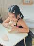 好孩子（gb）吸管奶瓶 大宝宝一岁以上3-6岁PPSU耐摔宽口径大容量带手柄直饮杯 【重力球吸嘴+翻盖直饮吸管杯头】藕粉 24月+ PPSU 300ml（大奶量推荐） 实拍图