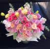 冉子花坊鲜花速递粉玫瑰抱抱桶向日葵花篮生日礼物同城配送 爱的抱抱紫色 实拍图