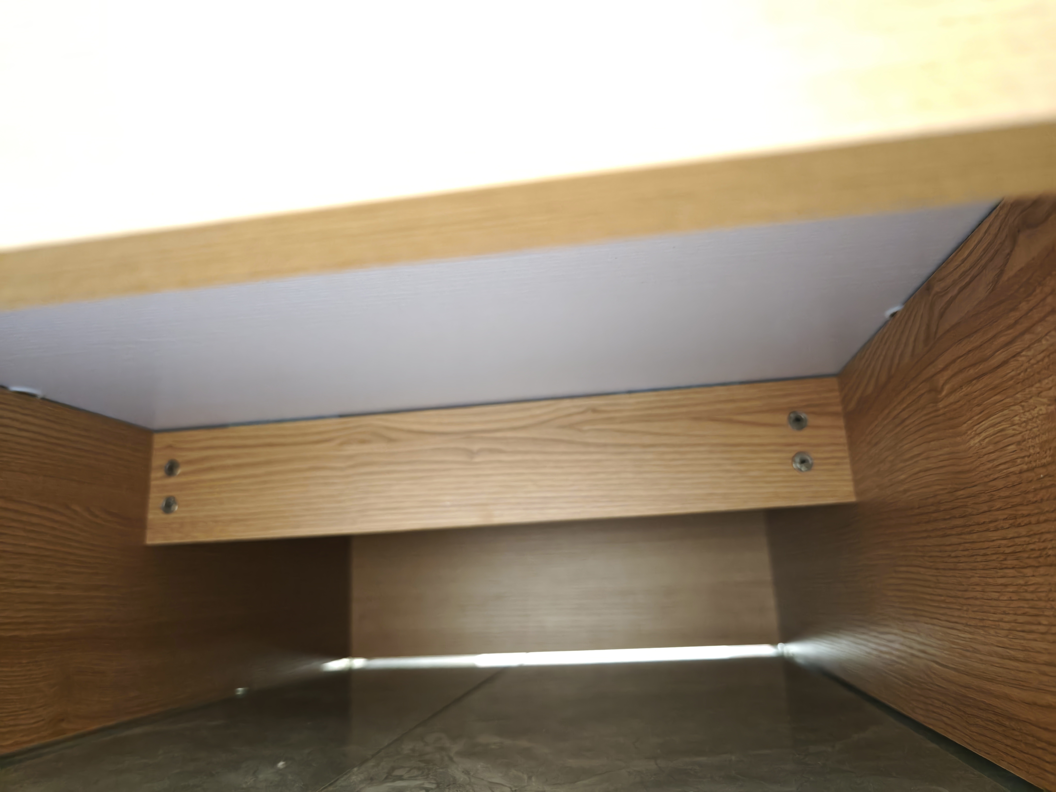 全友家居 北欧原木风主卧室家用双人大床1.8米x2米现代简约板式床家具 实拍图