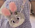 迪士尼（Disney）毛绒玩具公仔玩偶背包生日礼物送女生疯狂动物城朱迪兔斜挎痛包 实拍图