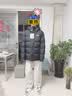 坦博尔羽绒服男短款连帽运动户外保暖外套厚530337D 黑色 180  实拍图