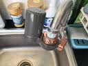 美的（Midea）净水器水龙头过滤器家用自来水滤水器直饮前置过滤器厨房卫生间通用除水垢除余氯双出水可清洗滤芯 一机三芯【两年免换滤芯】 实拍图