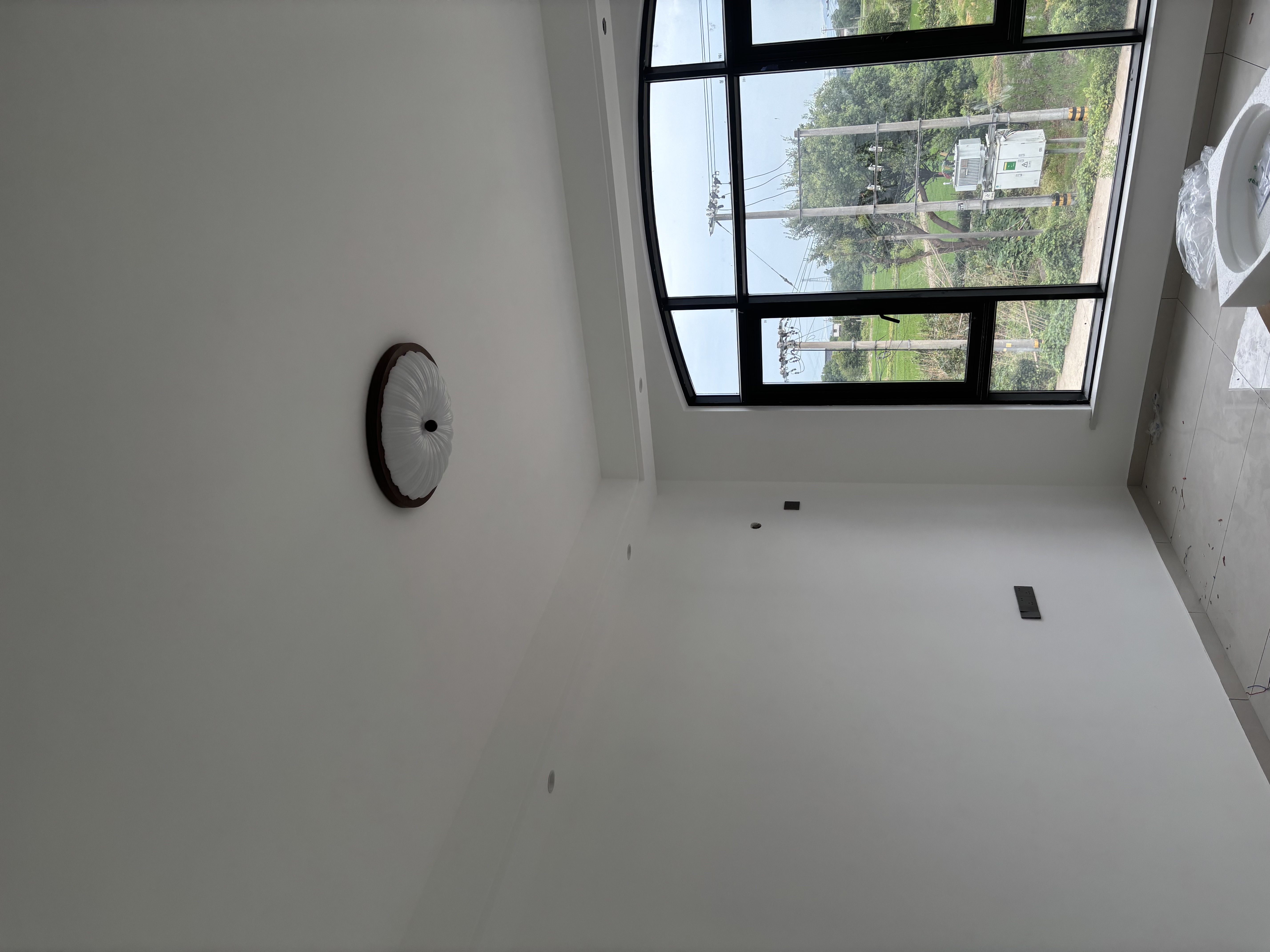 雷士（NVC）中古风卧室吸顶灯复古灯具餐厅灯书房LED灯具 【Ra95】贝壳60W 三色调光 实拍图