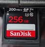 Sandisk闪迪256GB SD内存卡 4K V30 U3 C10 相机存储卡 读速200MB/s 写速140MB/s 微单/单反相机内存卡 实拍图