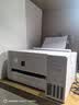 爱普生（EPSON）【6代新品】L4356墨仓式彩色无线AI学习打印机一体机家用办公  L4266升级版[自动双面 液晶屏 白] 实拍图