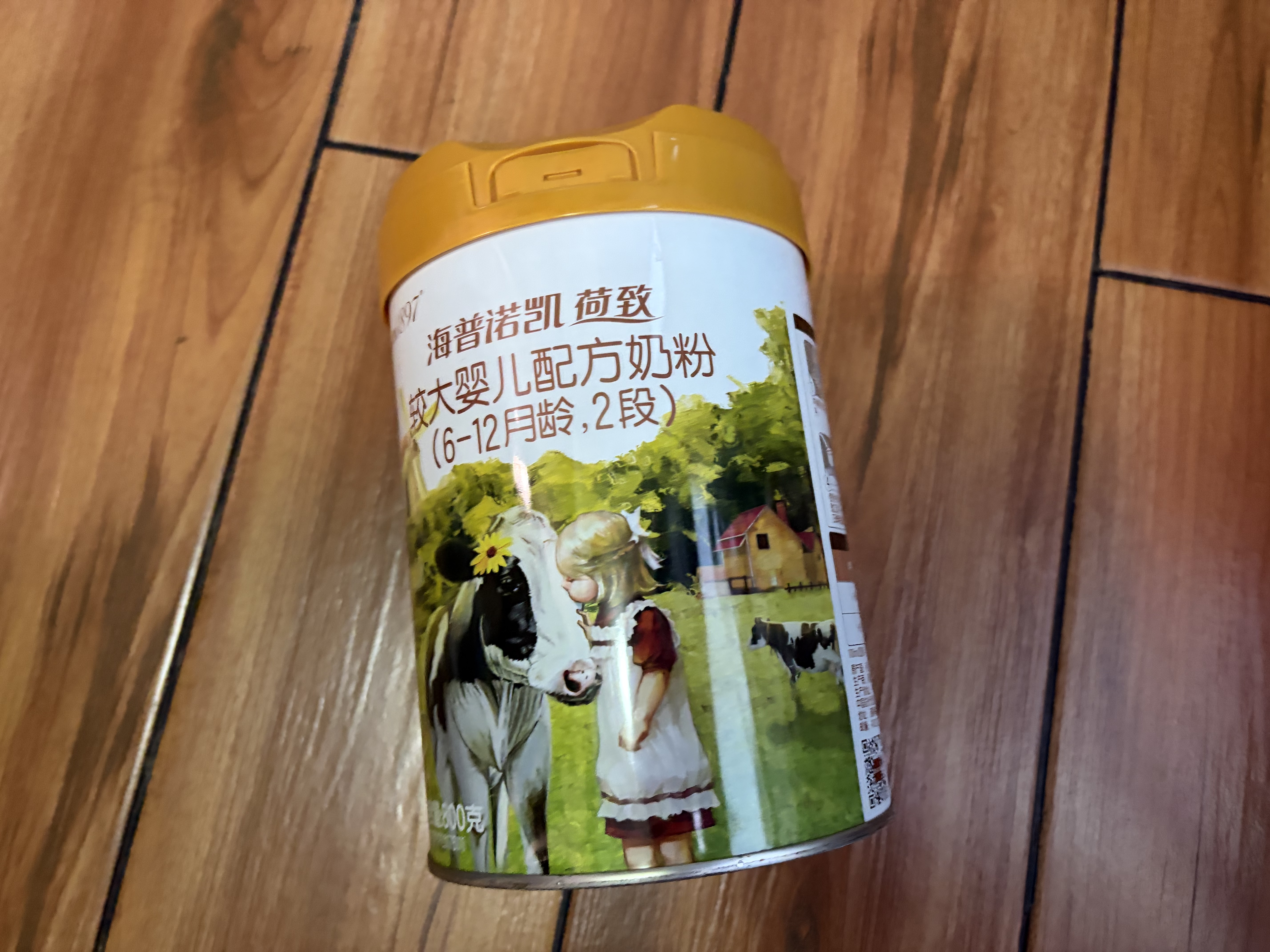 海普诺凯1897荷致A2蛋白*奶源版较大婴儿奶粉2段(6-12月)800g*6罐【顶奢升级】 实拍图