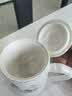 八千行茶杯茶水分离陶瓷杯带盖办公室杯羊脂玉教师长辈父亲节礼物泡茶杯 实拍图