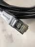 山泽超六类网线2米 CAT6A类纯铜万兆成品编织线 家用电脑网络连接跳线8芯双绞线2.5g兼容千兆 MWD6A020 实拍图