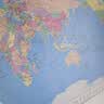 【2026】中国地图+世界地图挂图 约1.5米*1.1米 2张套装 无拼缝高清防水 学生、办公室、家用装饰挂图 初中生 地理学习 实拍图