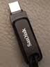 Sandisk闪迪128GB Type-C USB3.2 手机U盘DDC3黑色 读速高达400MB/s 自动备份 手机电脑两用  实拍图