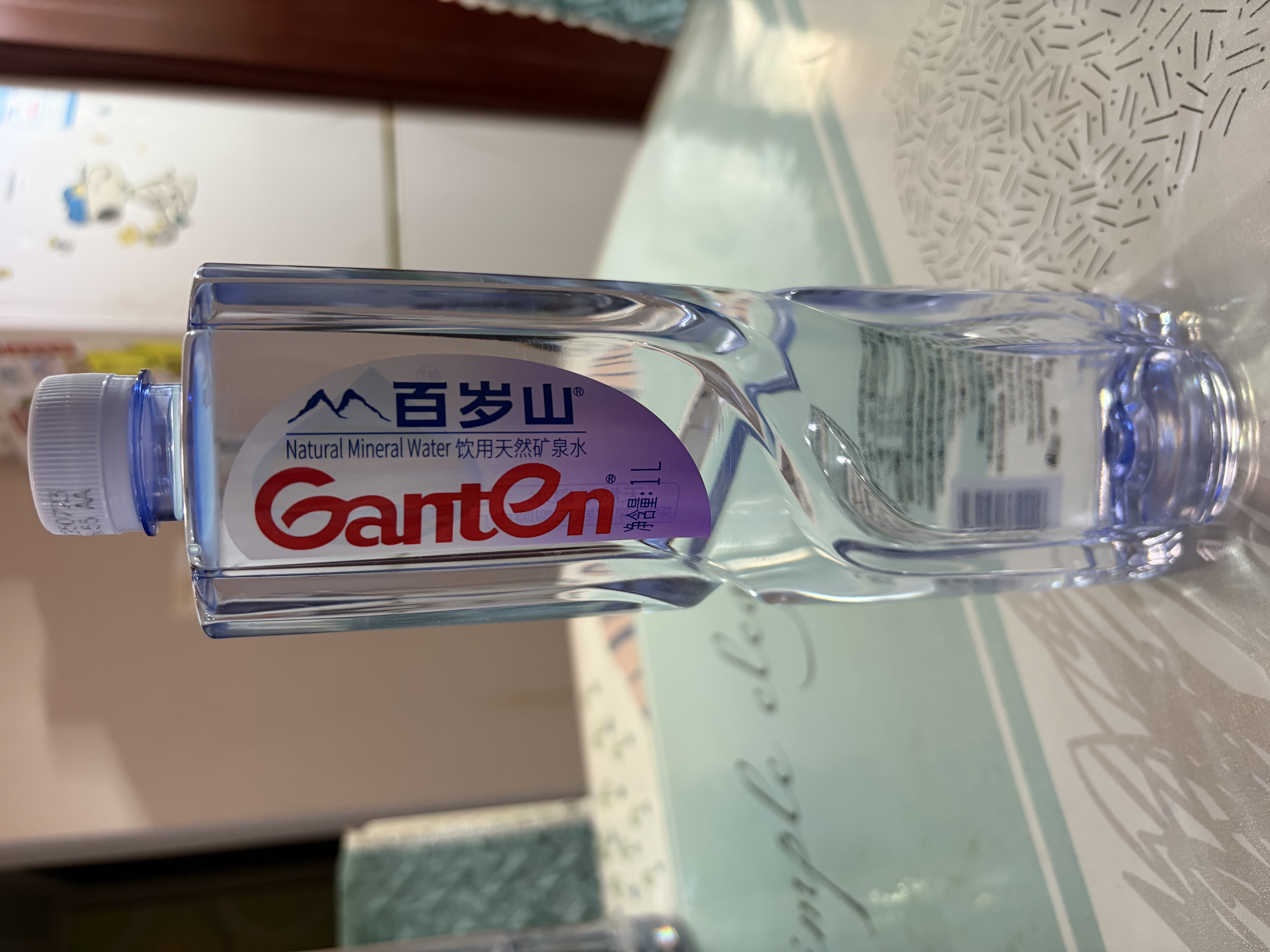 景田百岁山 饮用天然矿泉水1L*15瓶 整箱装饮用水 （适合婴幼儿） 实拍图