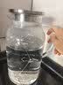 青苹果凉水壶1.95L 高硼硅玻璃耐高温 茶水分离冷水壶 家用冷泡壶泡茶壶 实拍图