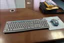 罗技（Logitech）MK275 键鼠套装 无线键鼠套装 办公键鼠套装 全尺寸 商务键鼠套装 带无线2.4G接收器 黑蓝色 实拍图