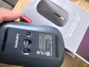 联想（Lenovo）蓝牙鼠标 轻音按键 轻薄便携商务办公鼠标无线 适用笔记本电脑平板 Air1风暴灰 实拍图