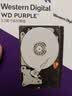 西部数据（WD）4TB 监控级机械硬盘 WD Purple 西数紫盘 SATA 256MB CMR垂直 安防存储 3.5英寸 WD43PURZ 实拍图