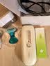 康佳（KONKA）脱毛仪3301蓝宝石冰感冰点家用宿舍唇部腋下大小腿比基尼线脱毛神器送女友生日礼物实用 保价30天 奶油白-冰点蓝宝石Pro版本 实拍图