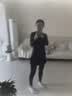 百思绒专业马拉松跑步运动套装女长袖轻盈健身服长袖户外速干衣瑜伽服 实拍图