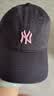 MLB帽子男女棒球帽鸭舌帽软顶休闲遮阳送礼3ACP7701N-50BKL 实拍图