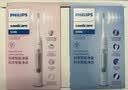 飞利浦（PHILIPS）电动牙刷钻石3系Pro 双支新品全新礼盒款 5倍洁齿 智能屏爆灯反馈 过压提醒 粉+蓝 实拍图