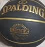 斯伯丁（SPALDING）十字颗粒PU材质吸湿技术室内外通用防滑飞行员系列7号篮球77-933Y 实拍图