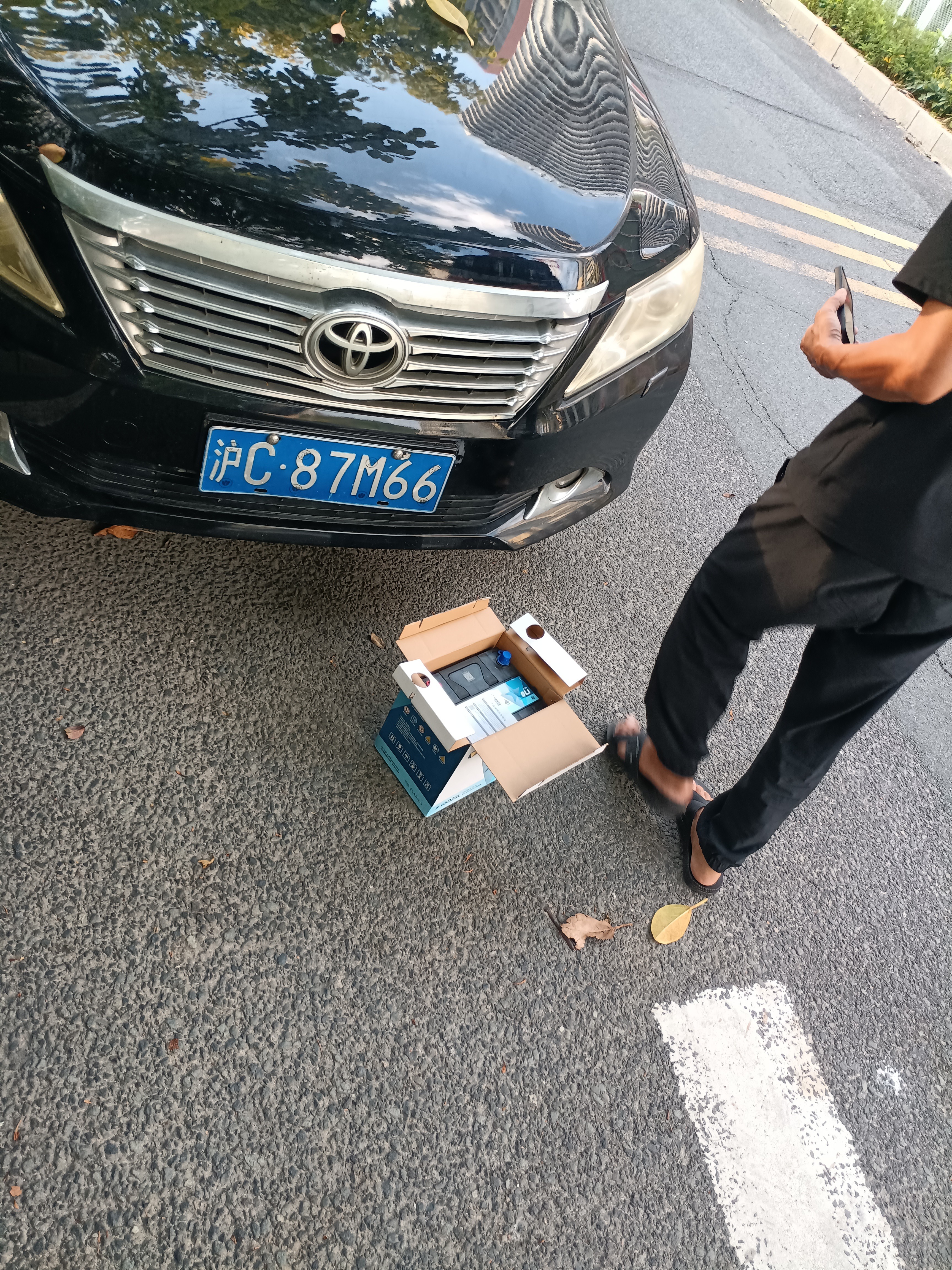 瓦尔塔（VARTA）京东自营养车汽车电瓶蓄电池星标系列65D23以旧换新上门安装 实拍图