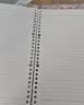 国誉【全网低价】淡彩曲奇·柔光·A4活页本大容量笔记本子记事本附5色分隔页 40张 透明 WSG-RUYP60T 实拍图