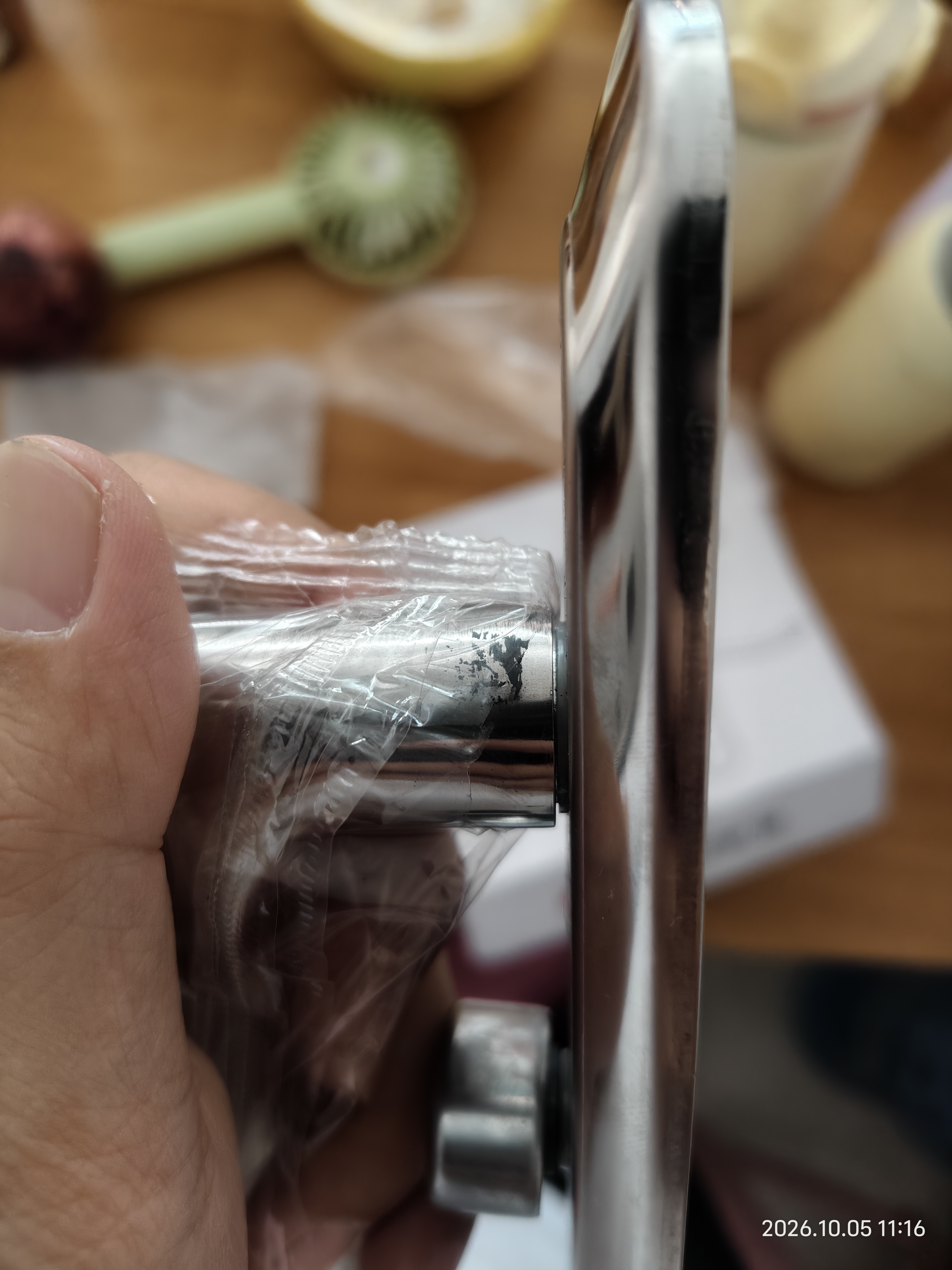 皇驰卫生间门锁不锈钢厕所门锁通用型浴室门锁洗手间门锁孔距110 实拍图