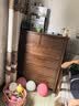 源氏木语全实木橡木五斗柜收纳七斗柜卧室客厅家具电视柜简约抽屉储物柜子 【4】胡桃色六斗柜0.95斗柜 整装 实拍图