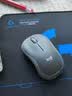 罗技（Logitech）M185鼠标 无线鼠标 办公鼠标 对称鼠标 黑色灰边 带无线2.4G接收器 实拍图