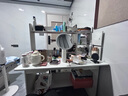 佳家林电脑桌带书架柜一体省空间家用卧室小户型书桌台式学生学习桌子 【升级书架】暖白色100cm 实拍图