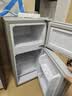 志高（CHIGO）小冰箱迷你小型家用冷藏冷冻两用宿舍出租房用双门办公室电冰箱节能省电 【一级能效】66L银色【全国联保丨节能省电】 实拍图