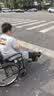 怡辉（YIHUI）轮椅骨折可抬腿老人专用可轻便折叠带腿托年轻人骨折医用代步车 实拍图